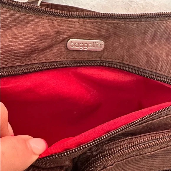 BAGGALLINI Everywhere Brown Crossbody Purse - Picture 6 of 15